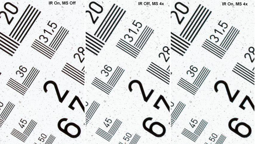 Scalettature con IR e MS attivi